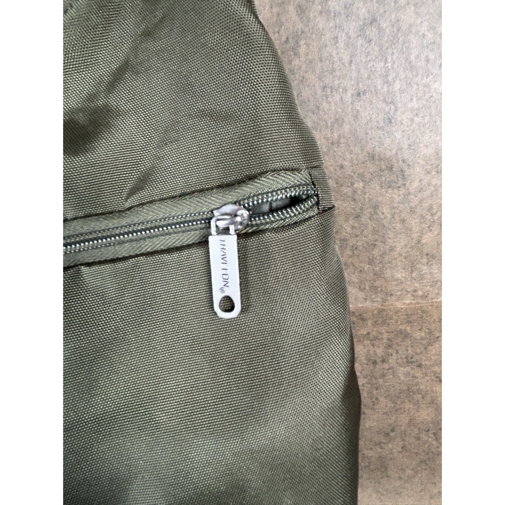 Travelon Anti-Theft Bag, Olive Green, Tan Interior, Great Condition - Picture 7 of 11
